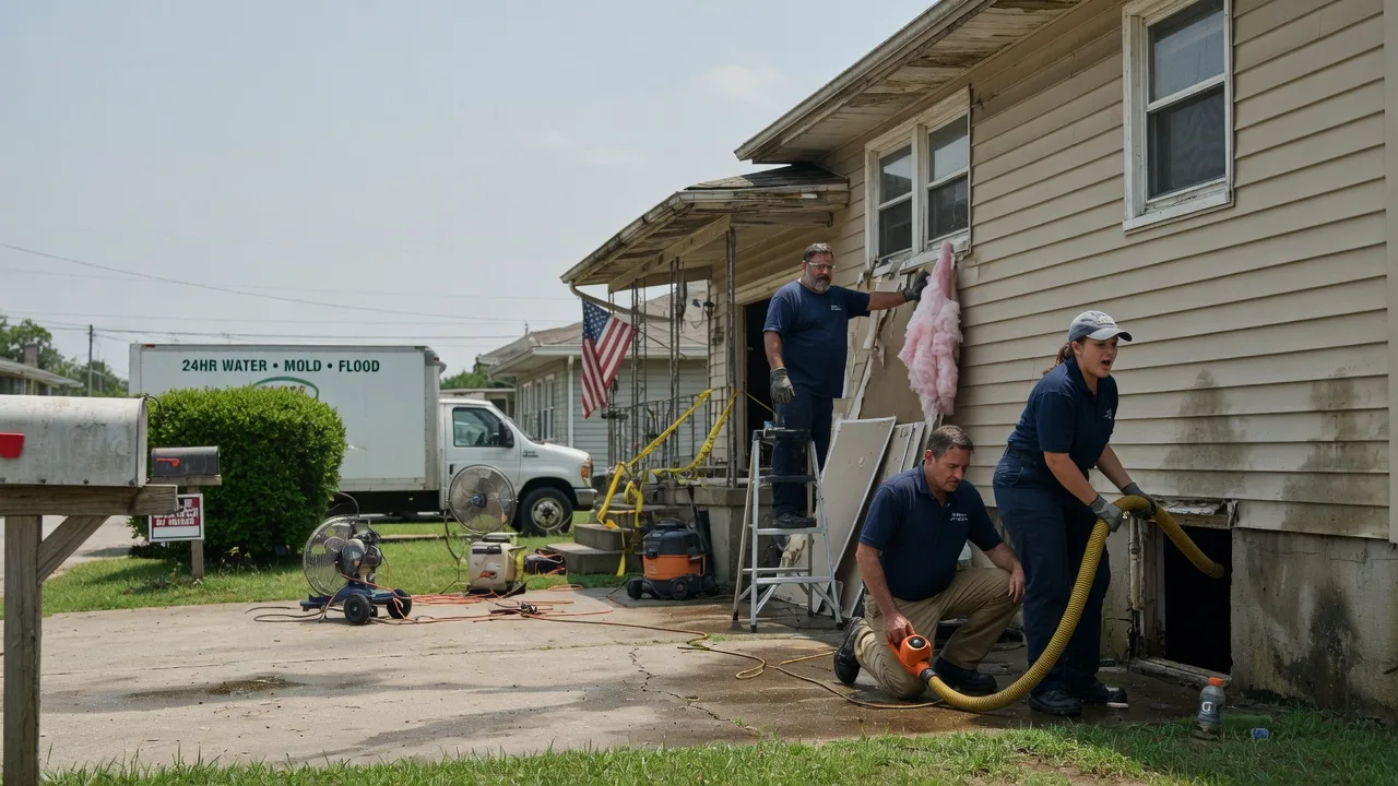 Water Damage Repair in Goldston, NC near me